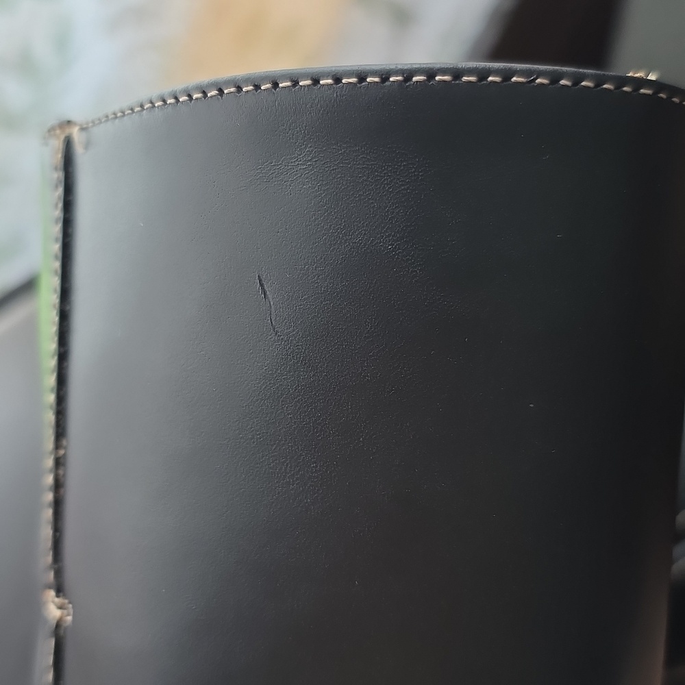 Frye Black Leather Heeled Boots - Picture 13 of 15